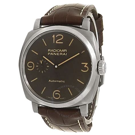 panerai radiomir brown dial|Panerai radiomir.